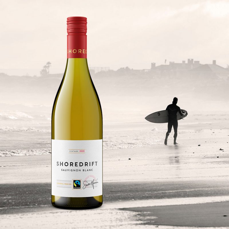 Shoredrift wine bottle